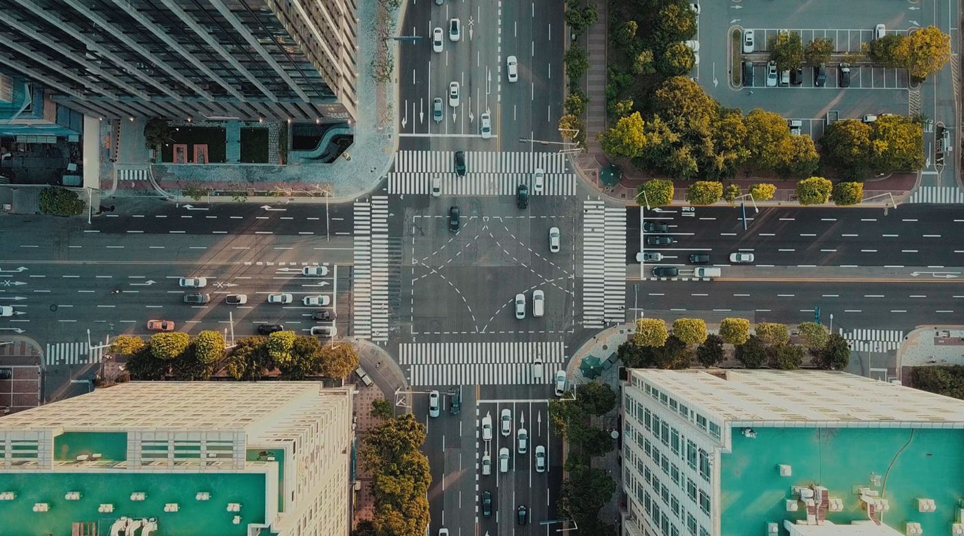 City from above