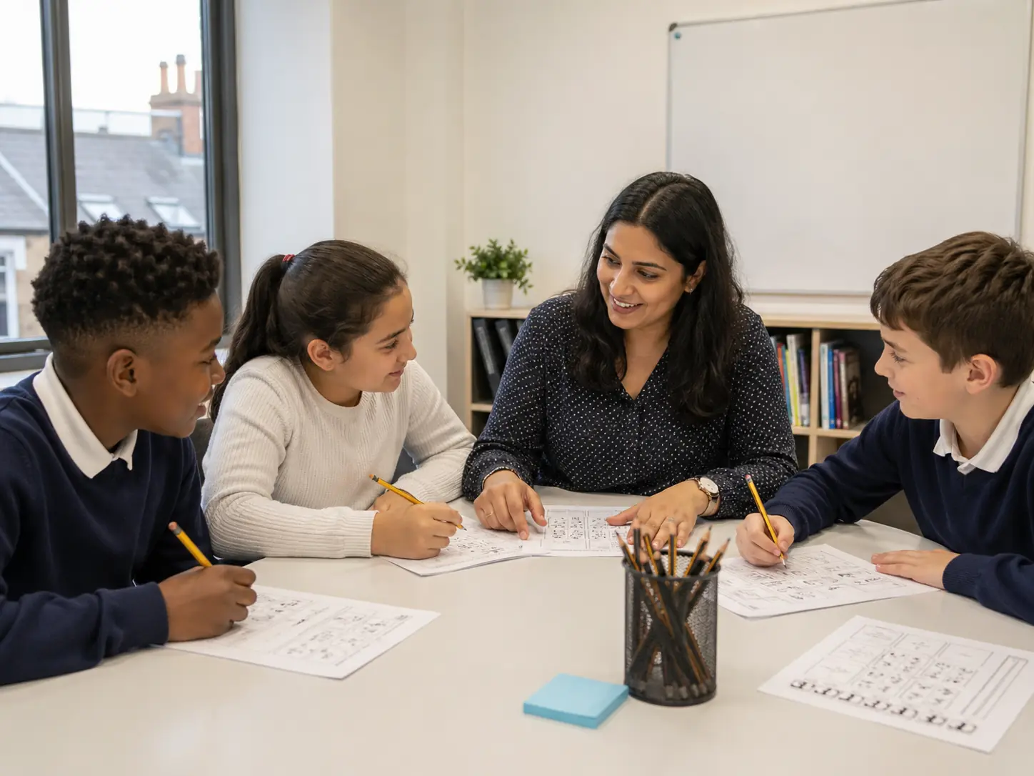 Mind maps, past papers and SMART goals help students organise revision.
