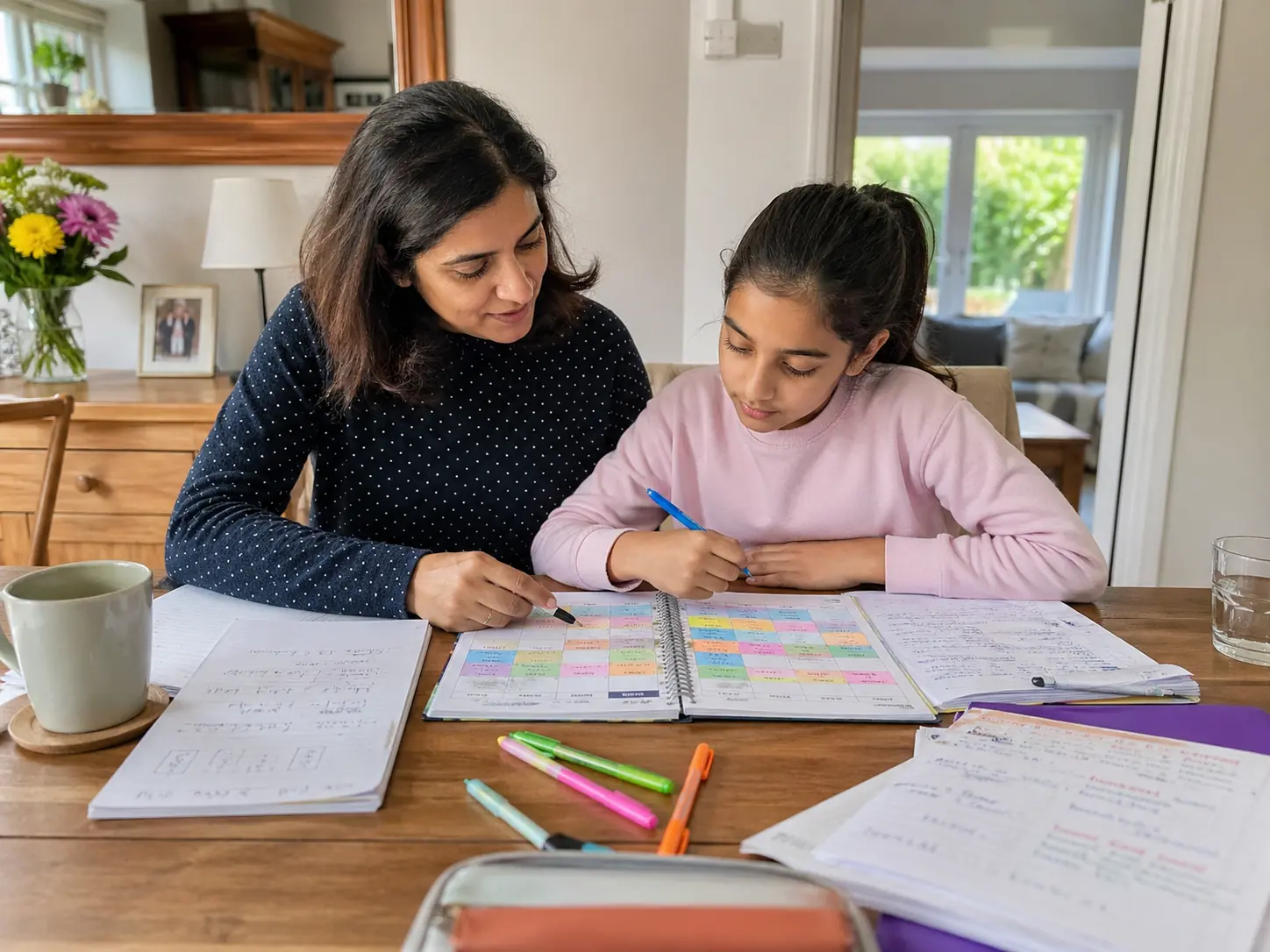 A calm 11+ study schedule makes preparation more manageable for children and parents.