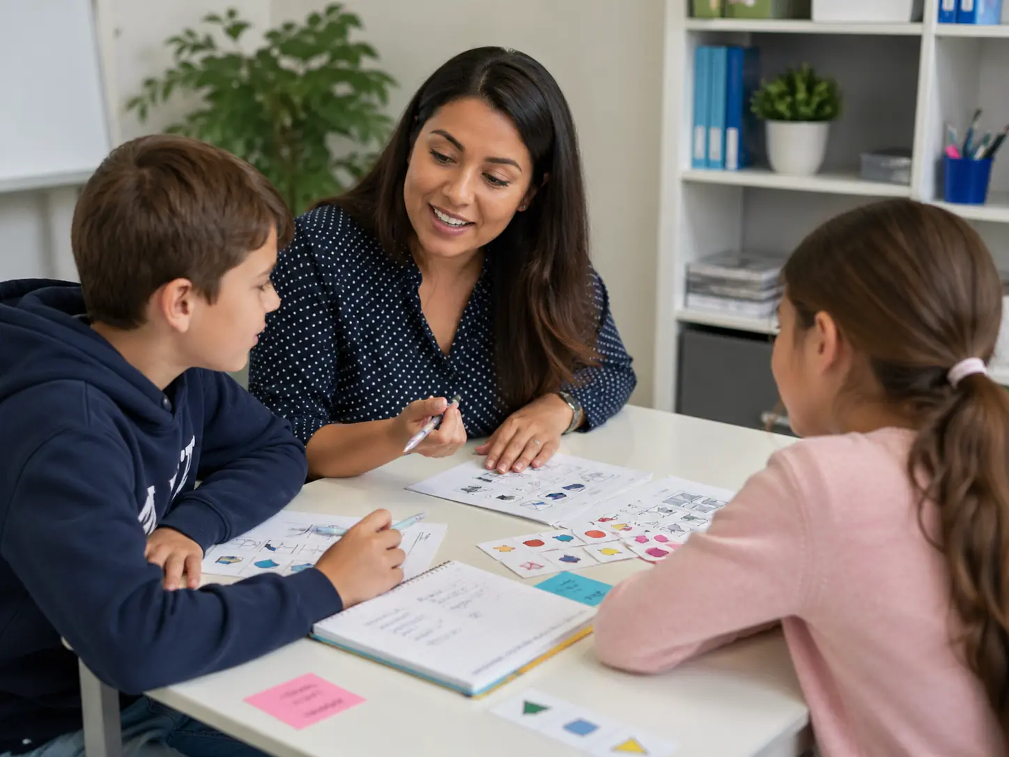 Visual timetables help children see progress and feel more in control.