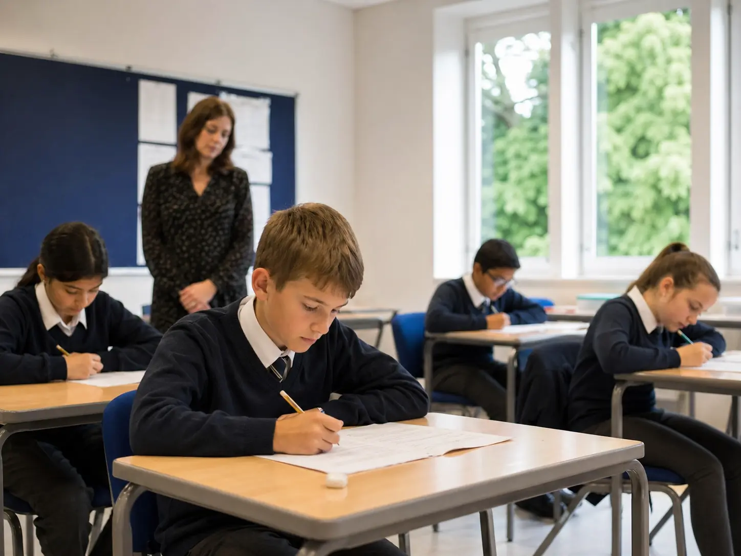 English Language focuses on unseen texts, writing, tone and structure.