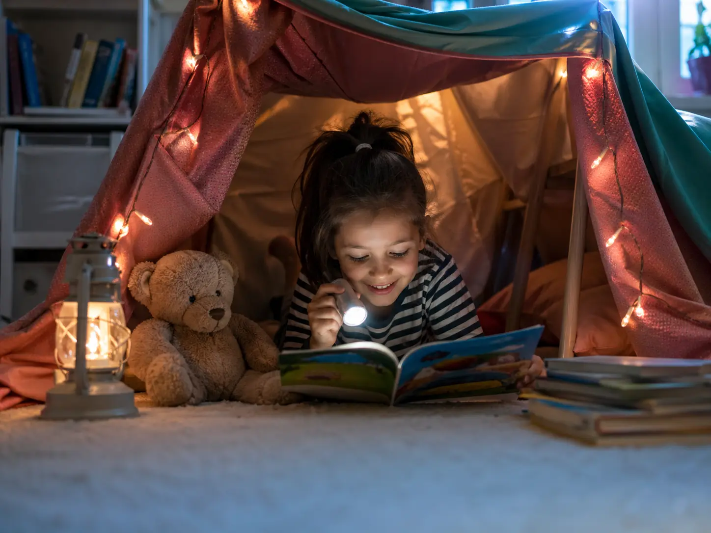 Stories, role play, and discussion help children connect with books more deeply.
