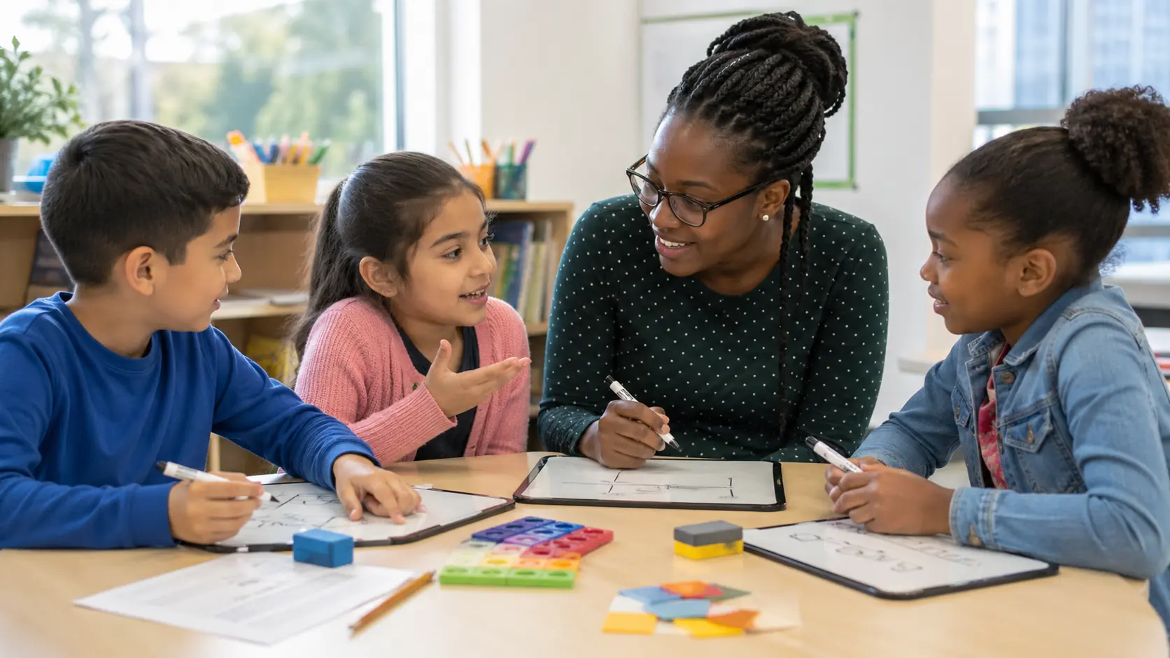 Word problems become easier when students learn to break information into smaller steps.