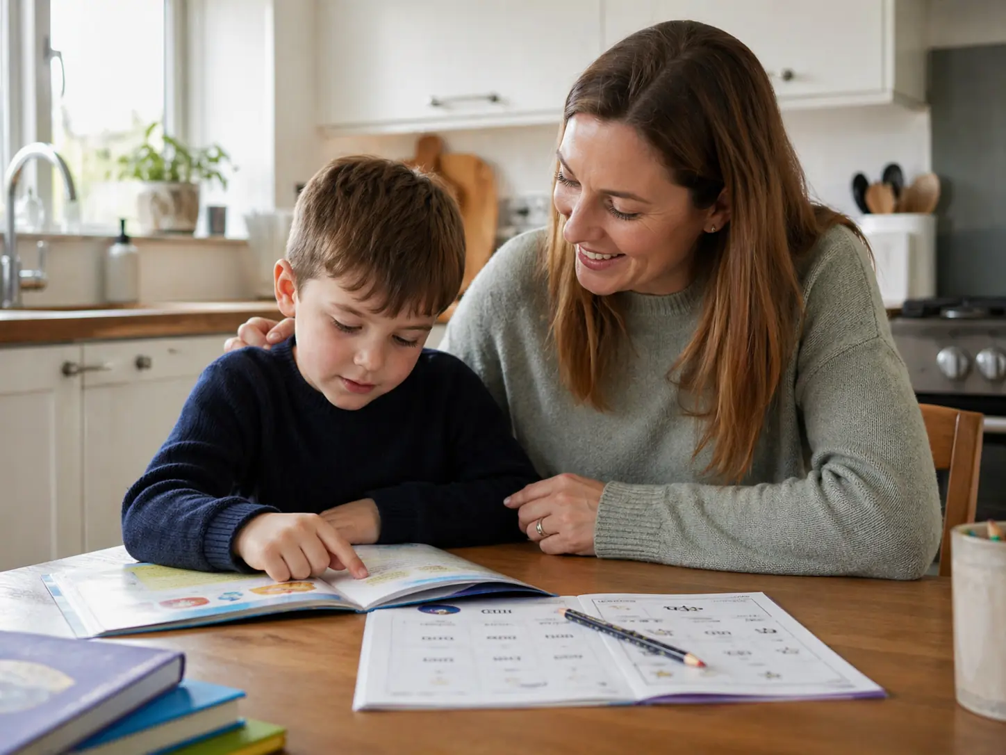 Parents can monitor progress through reading, homework and regular teacher communication.