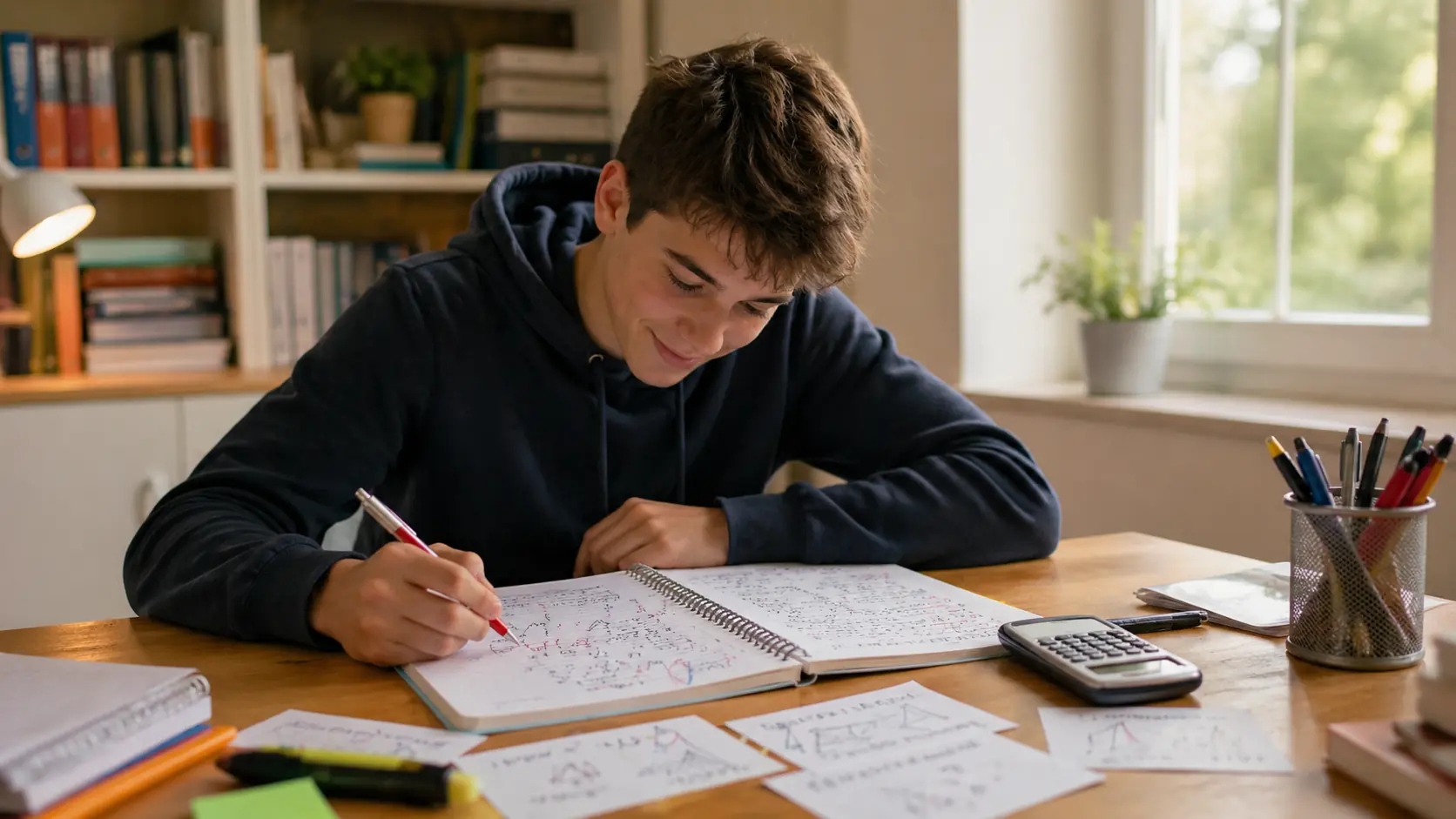 Reviewing mistakes helps students avoid repeating them in the real GCSE Maths exam.