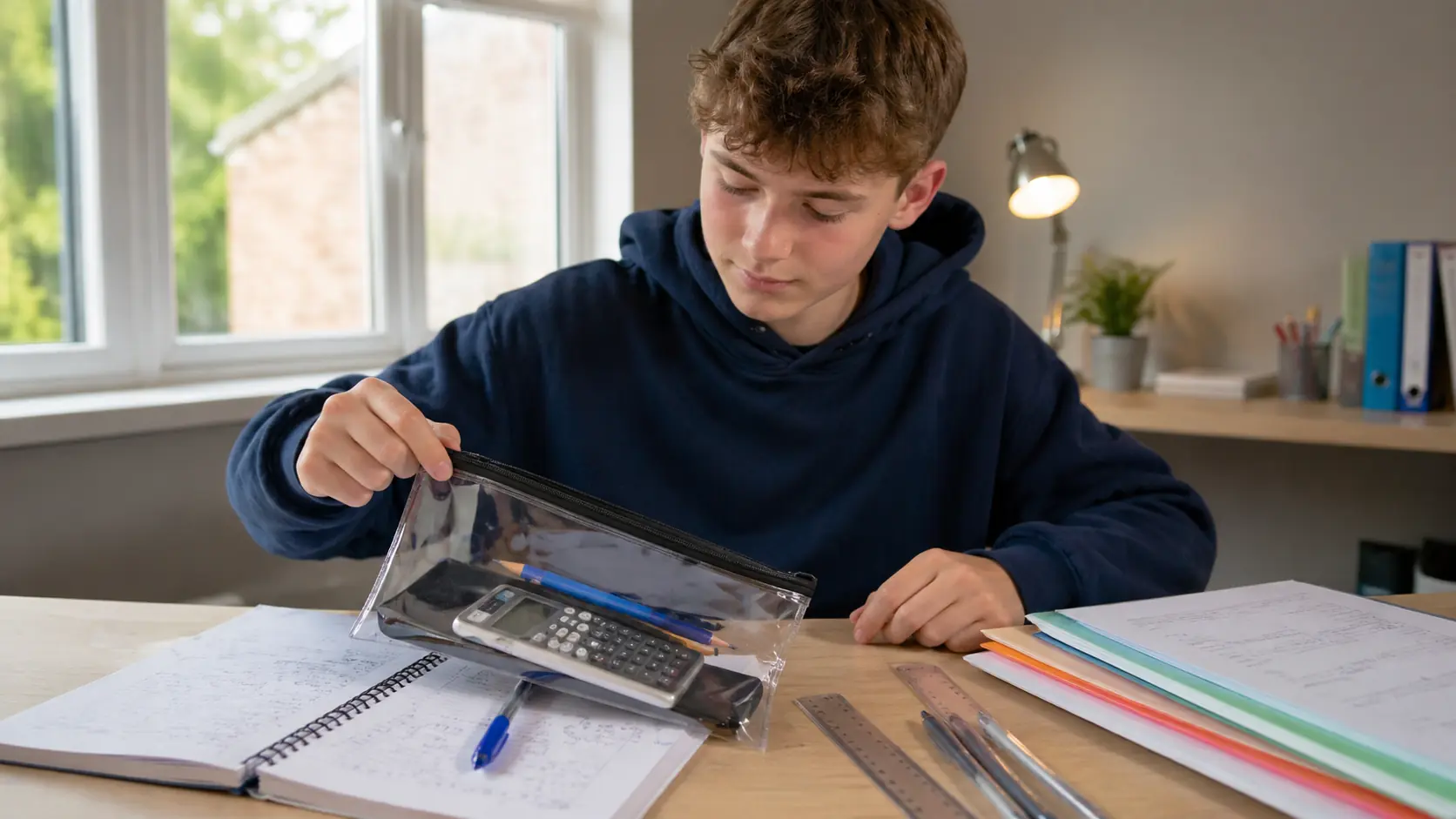 A calm routine, organised equipment, and enough sleep can make a big difference before exam day.